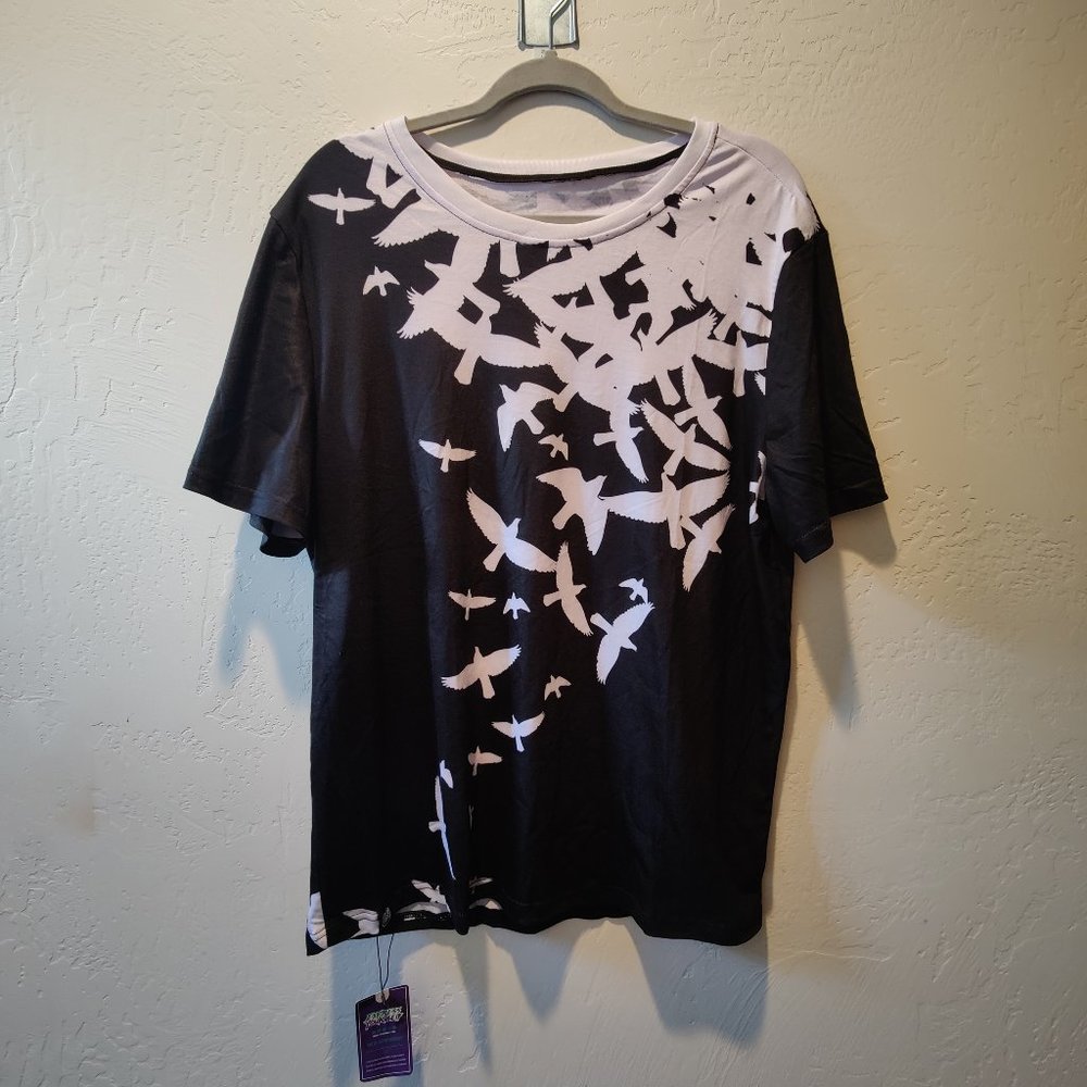 Flock of Birds Sports Top NWT